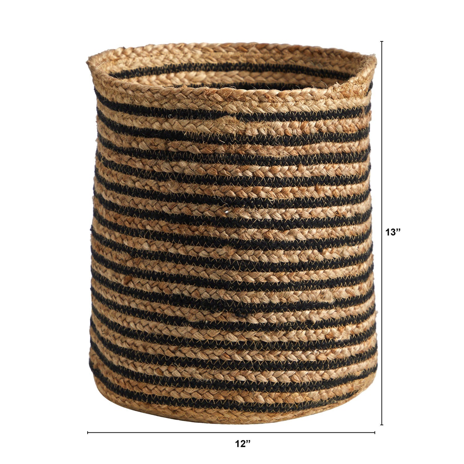 13.5” Handmade Natural Jute Planter