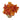 16” Autumn Maple Leaf Artificial Plant in Decorative Planter