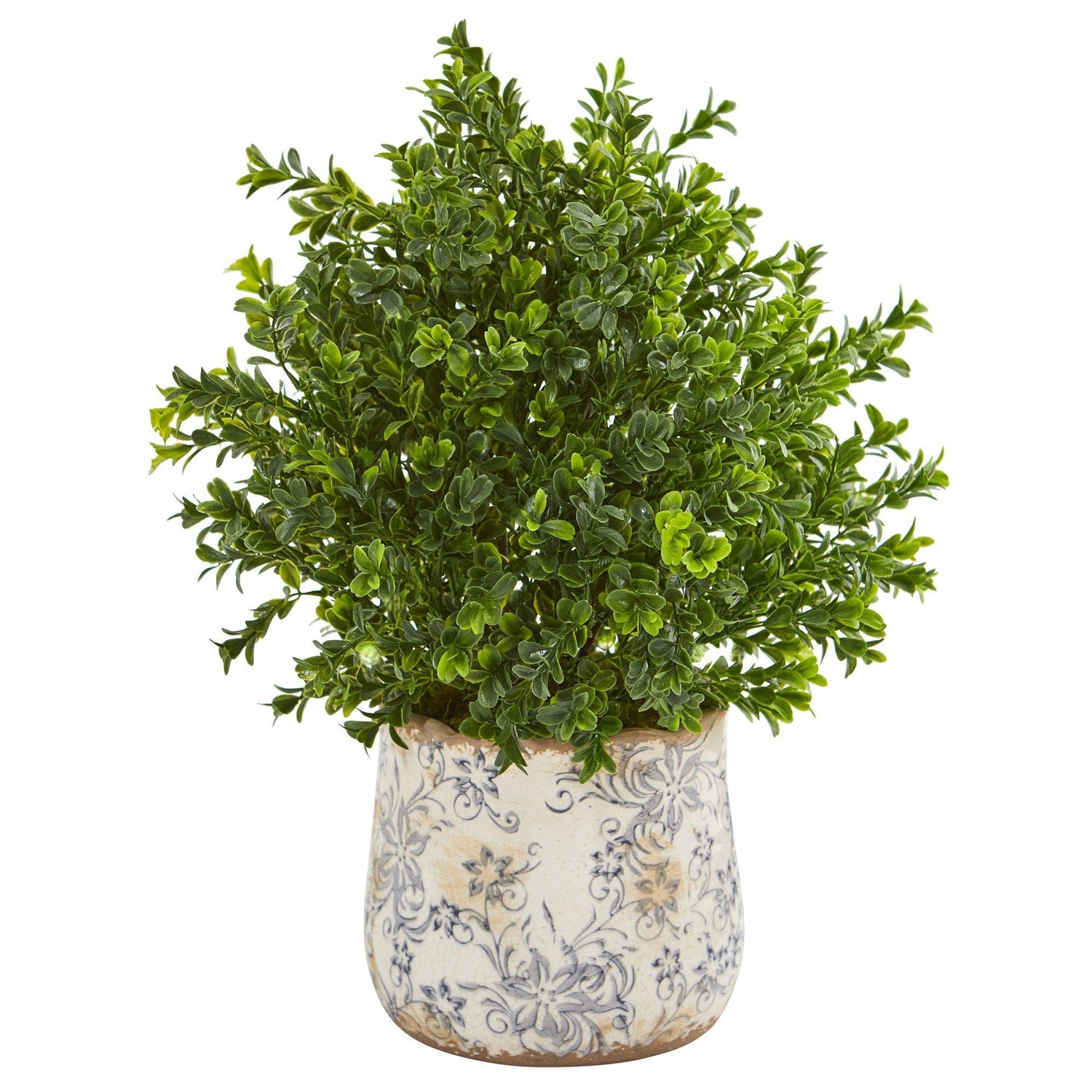 18” Sweet Grass Artificial Plant in Floral Vase (Indoor/Outdoor)
