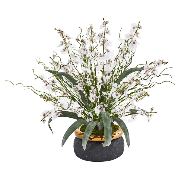 19” Dancing Lady Artificial Arrangement in Vase