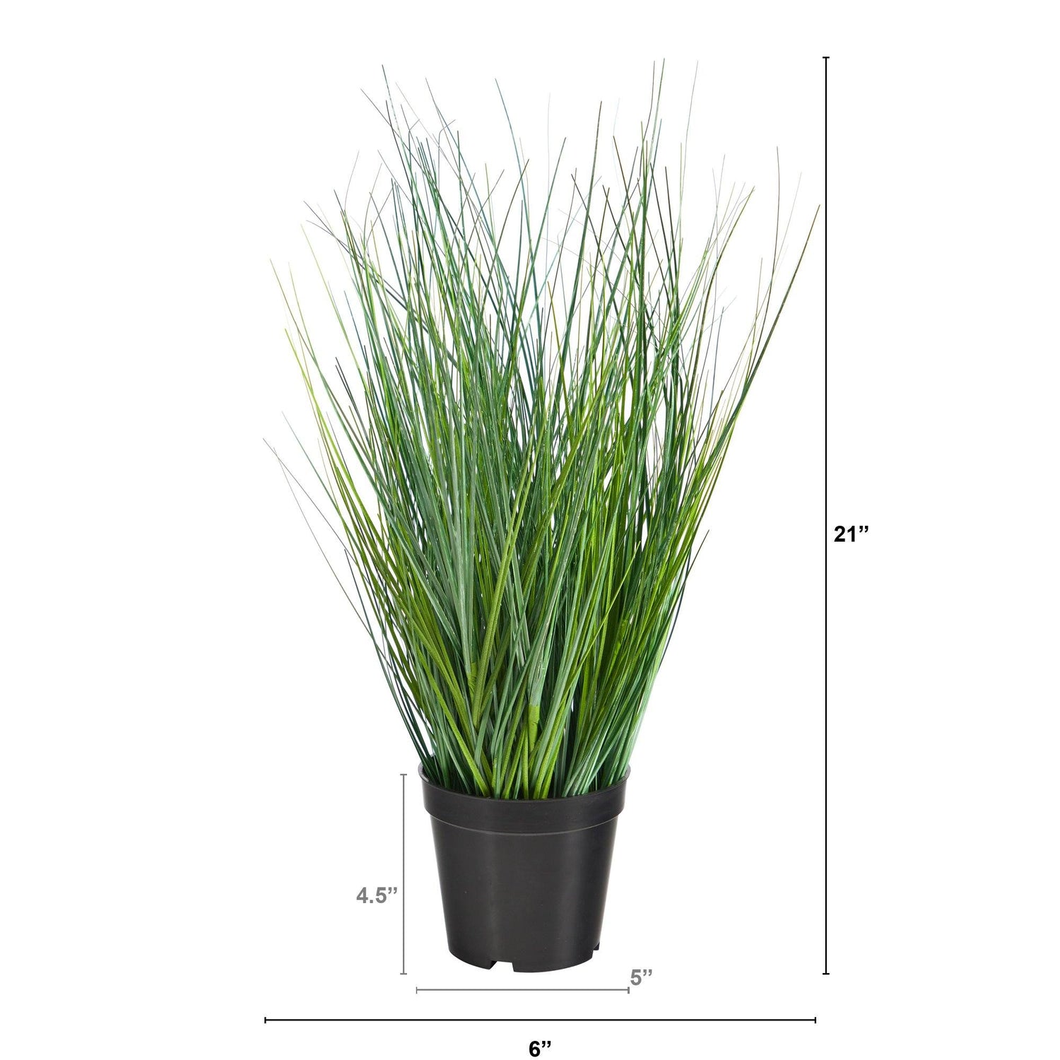 21” Onion Grass Artificial Plant