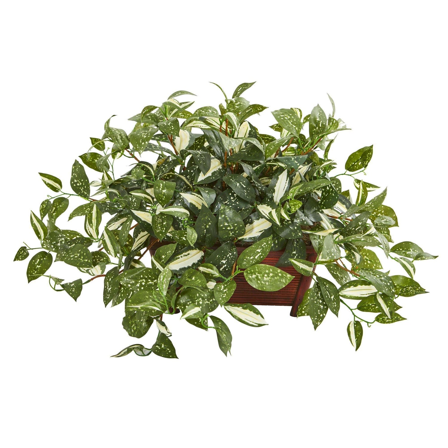 28” Florida Beauty Artificial Plant in Rectangular Planter