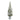3’ Flocked Christmas Artificial Pine Christmas Tree in Tin Planter