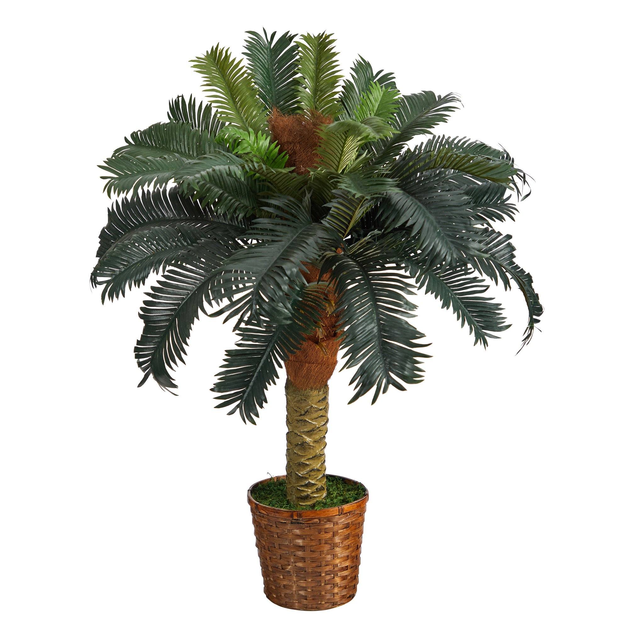 sago palm outdoor plant Nearly Natural 3-ft Sago Palm Artificial Tree