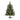 3’ Snowed French Alps Mountain Pine Artificial Christmas Tree with 135 Bendable Branches and Pine Cones