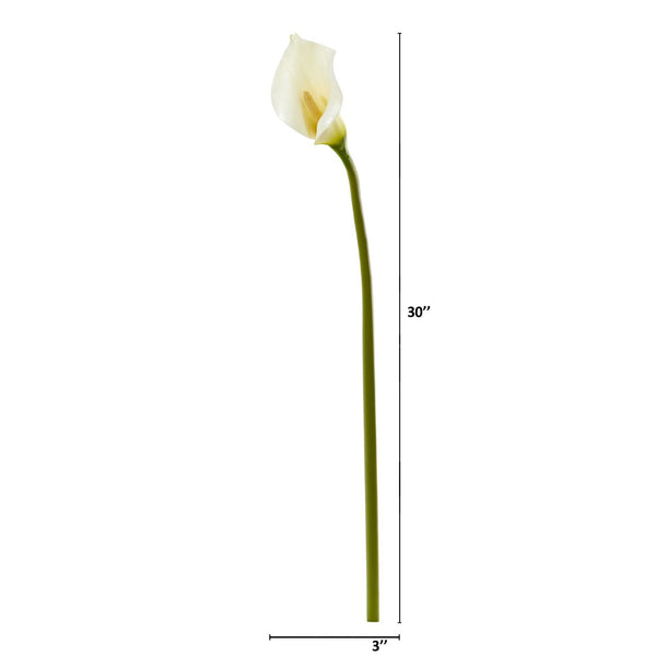 30” Calla Lily Artificial Flower (Set of 6)