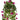 30” Petunia Hanging Basket Artificial Plant