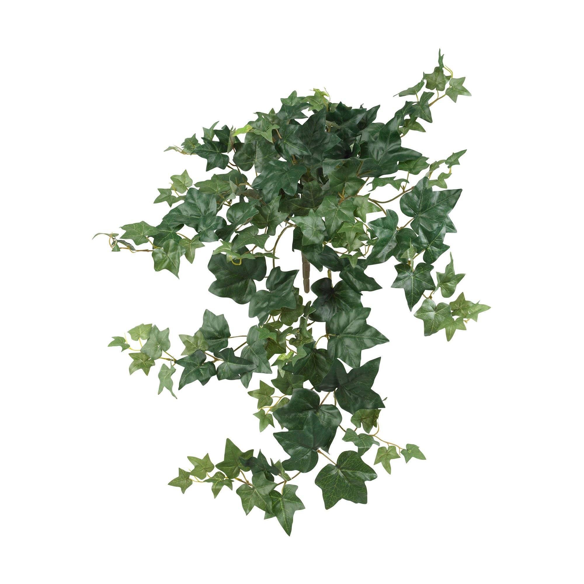 nearly natural english ivy hanging basket artificial plant Nearly Natural 32in. Puff Ivy Hanging Artificial Plant (Set of 3)