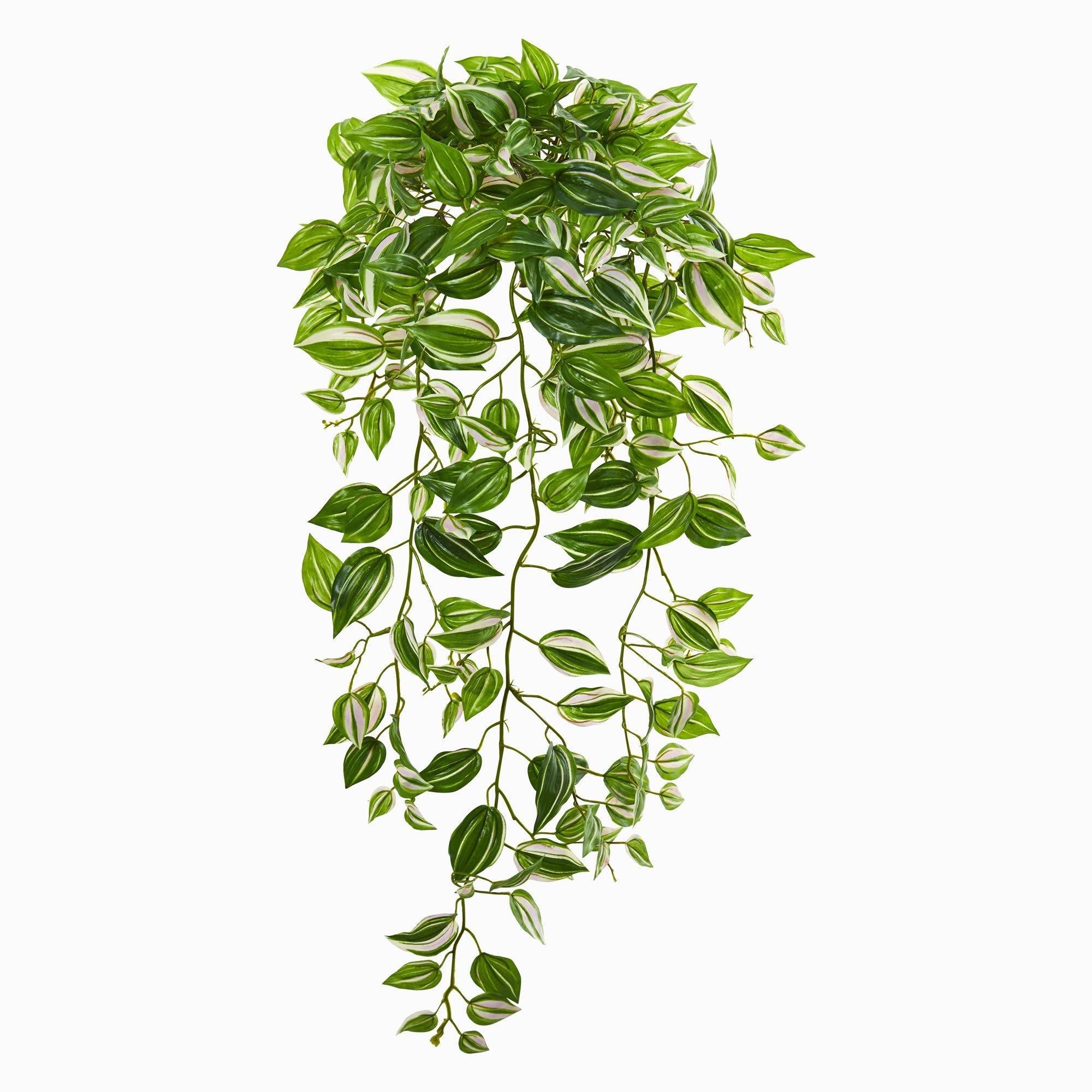 32 in. Artificial English Ivy Leaf Vine Hanging Plant Greenery Foliage Bush