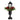 33” Holiday Greenery, Berries and Pinecones in Decorative Urn with Large Lantern