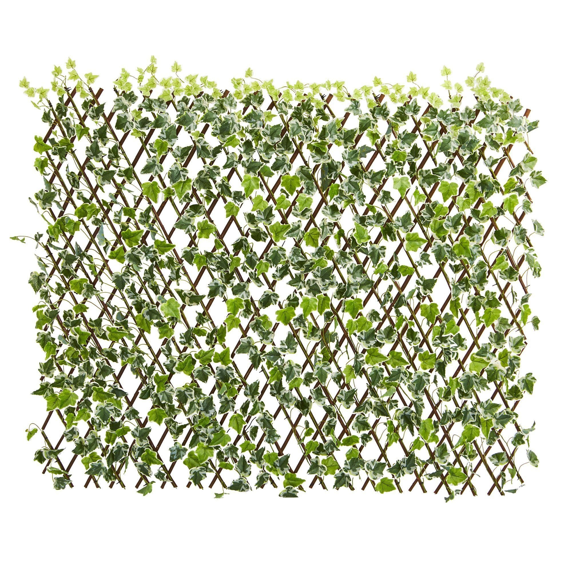 39” English Ivy Expandable Fence UV Resistant and Waterproof Nearly Natural