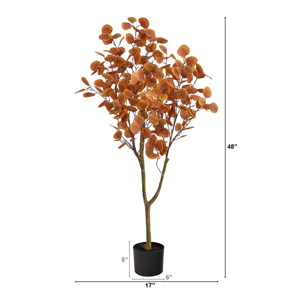 4’ Autumn Eucalyptus Artificial Tree