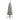 4’ Flocked Pencil Artificial Christmas Tree with 100 Clear Lights and 216 Bendable Branches