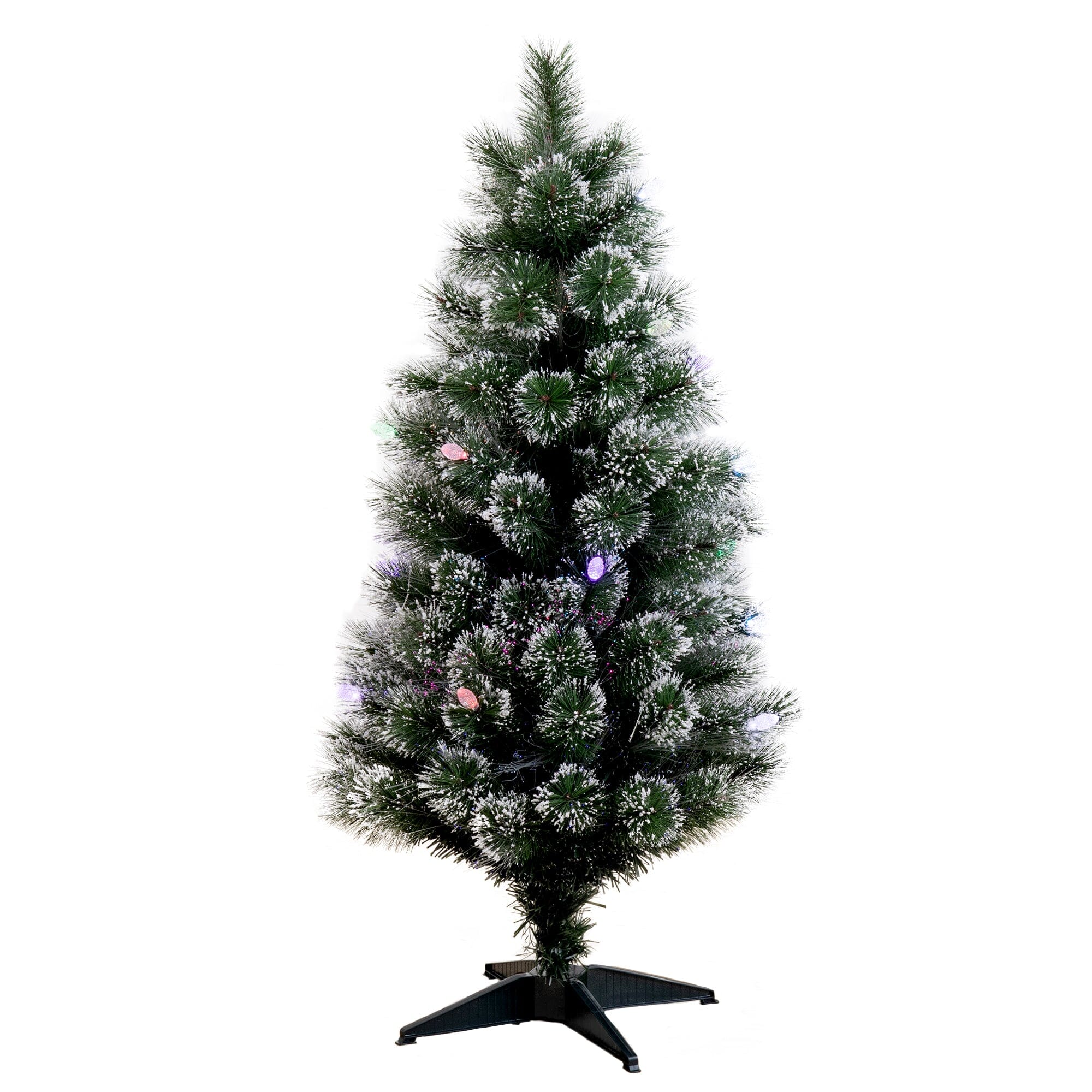 Fiber optic artificial christmas trees hot sale
