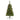 4’ White Mountain Pine Artificial Christmas Tree with 100 Clear LED Lights and Pine Cones