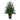 40” Yukon Mixed Pine Artificial Christmas Tree with 213 Bendable Branches in Bronze Metal Planter