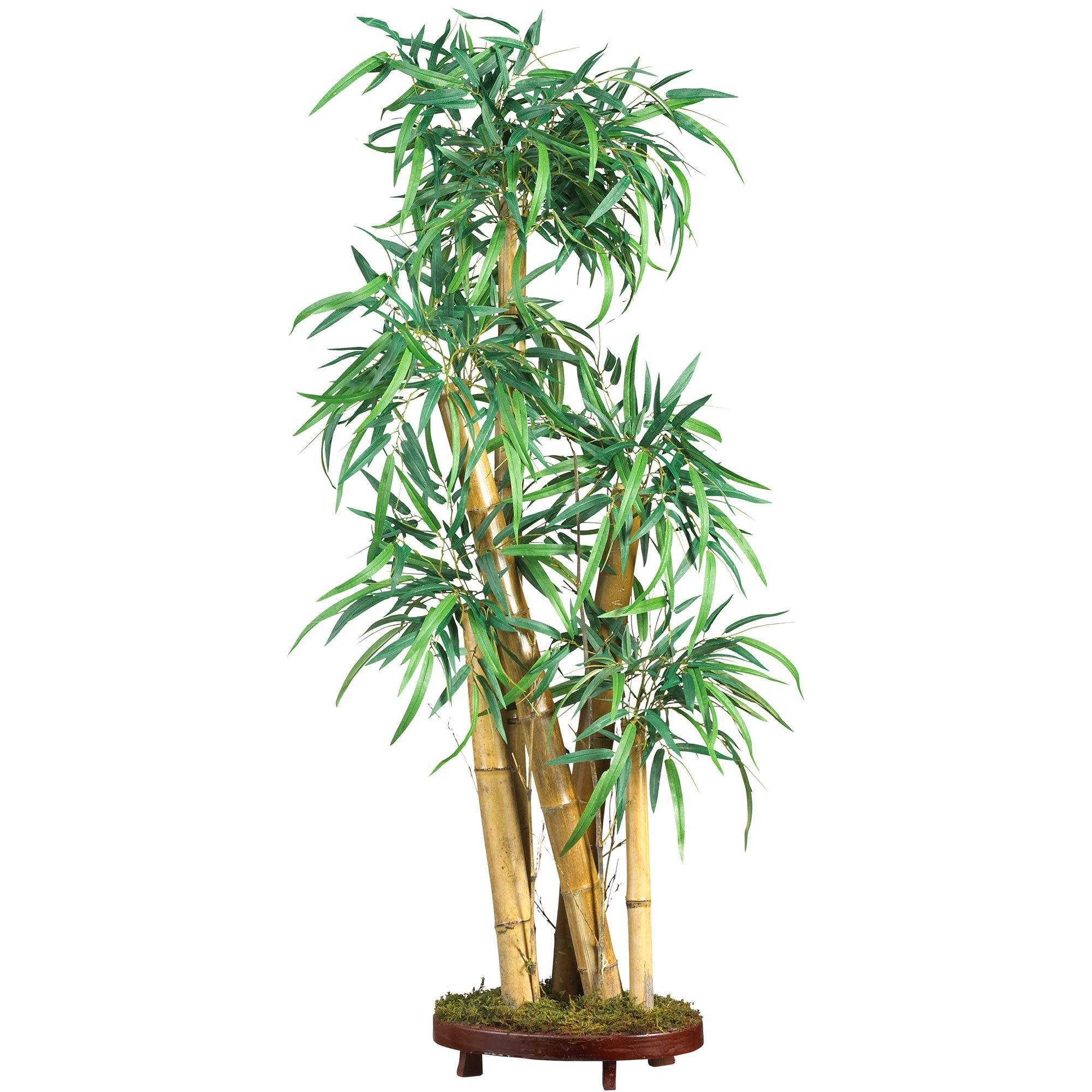 silk lucky bamboo plants 42" Chinese Style Bamboo Silk Tree