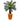 4.5’ Cycas Artificial Tree in Orange Planter (Indoor/Outdoor)