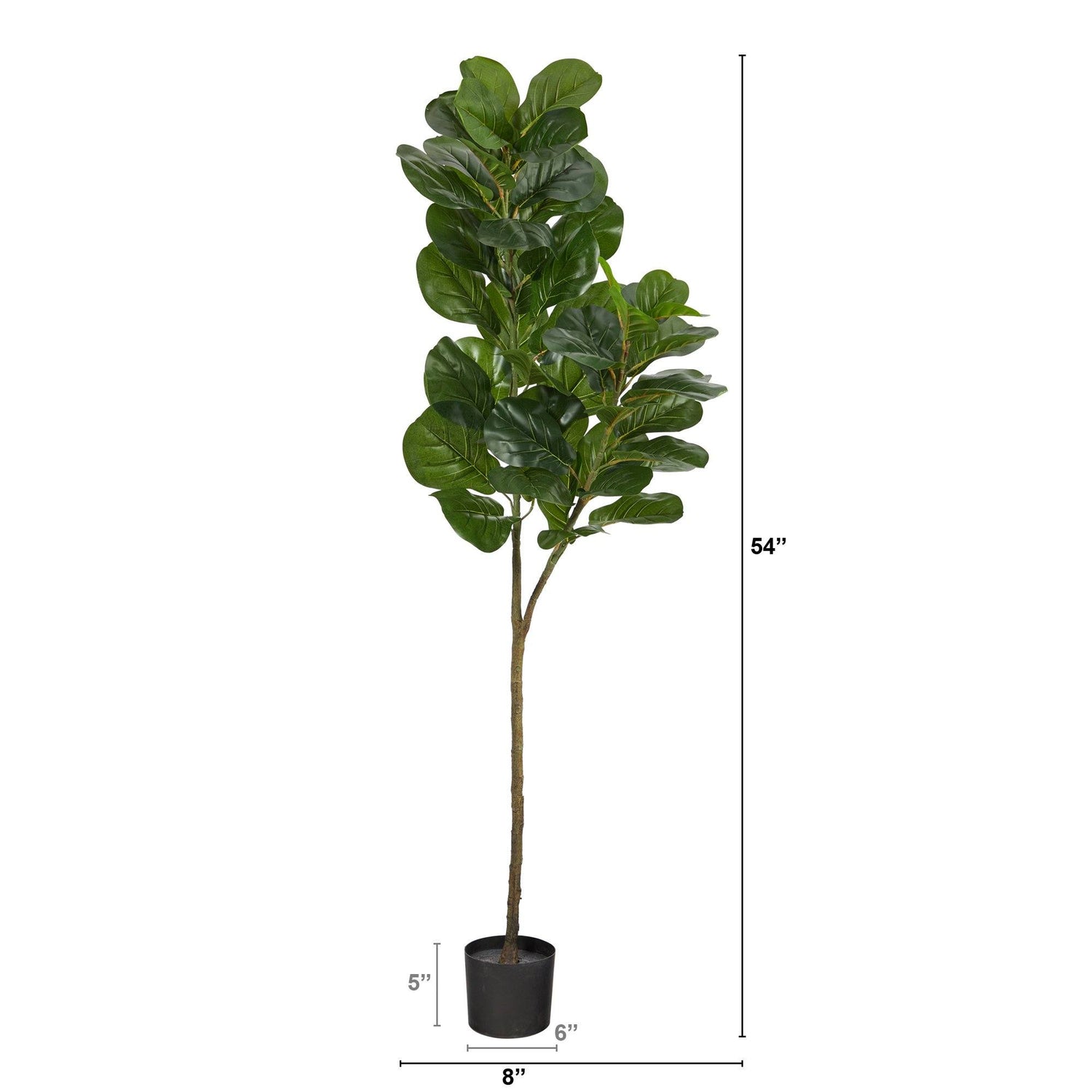 4.5’ Fiddle Leaf Fig Artificial Tree