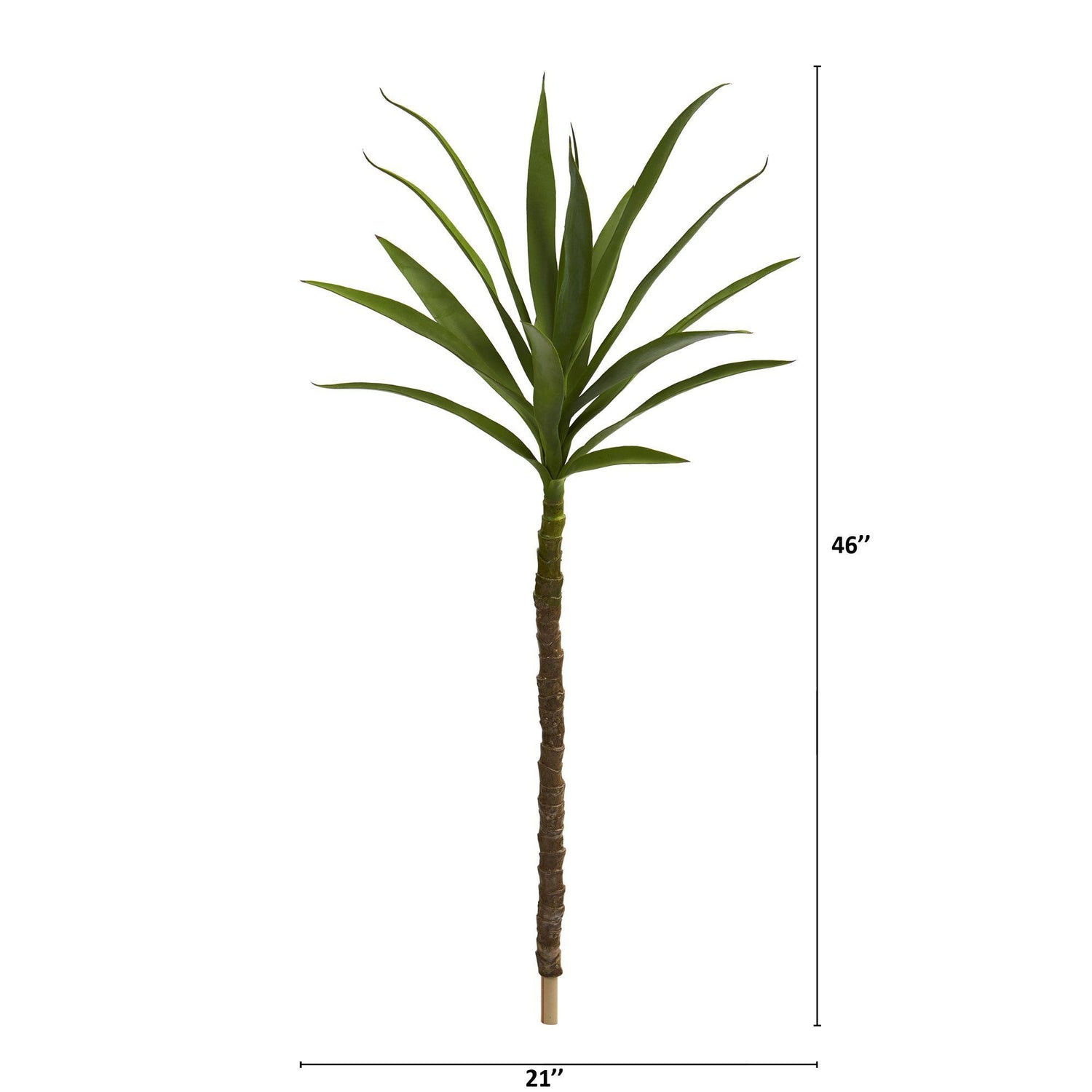 46” Yucca Head Artificial Plant (Set of 2)