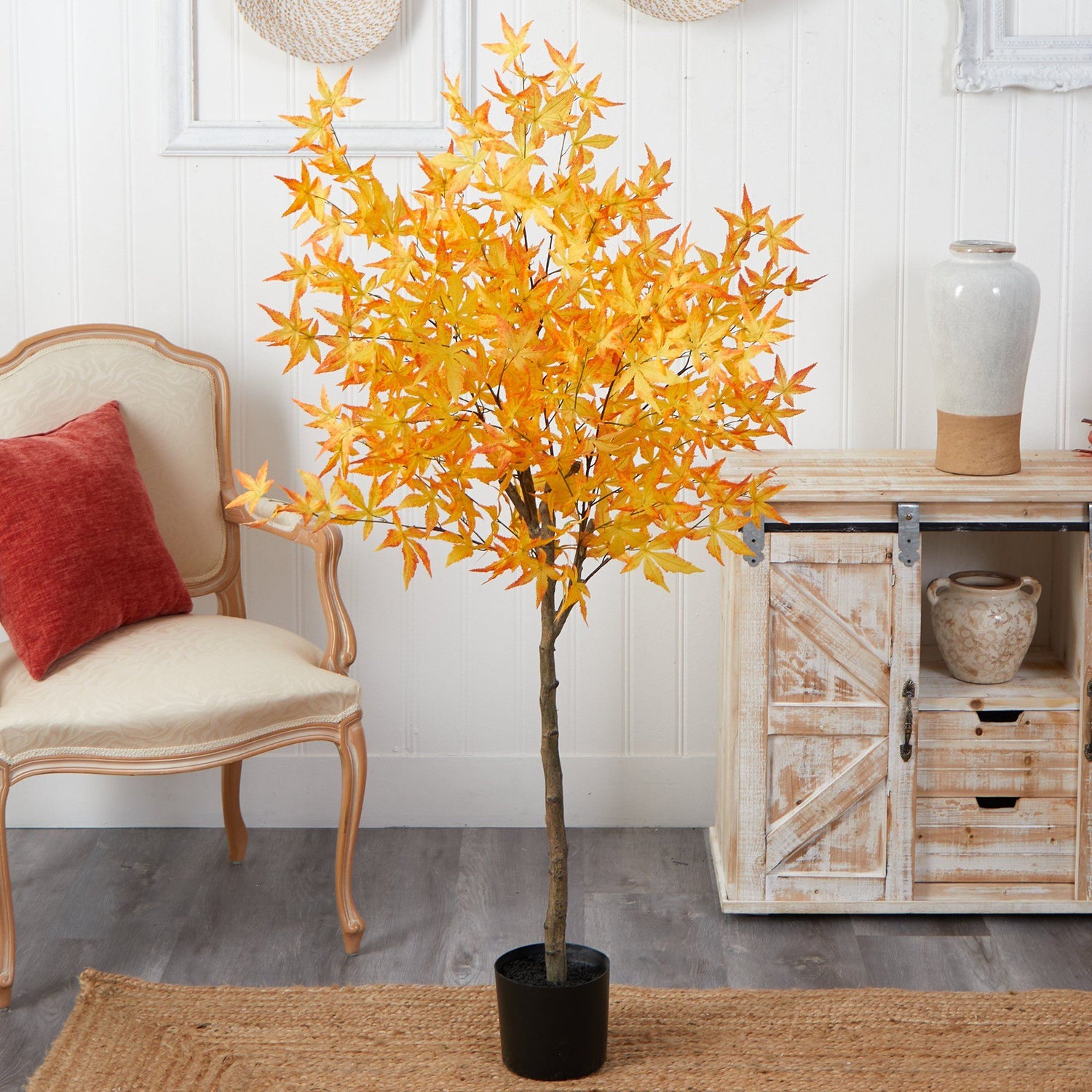 5' Autumn Maple Artificial Tree