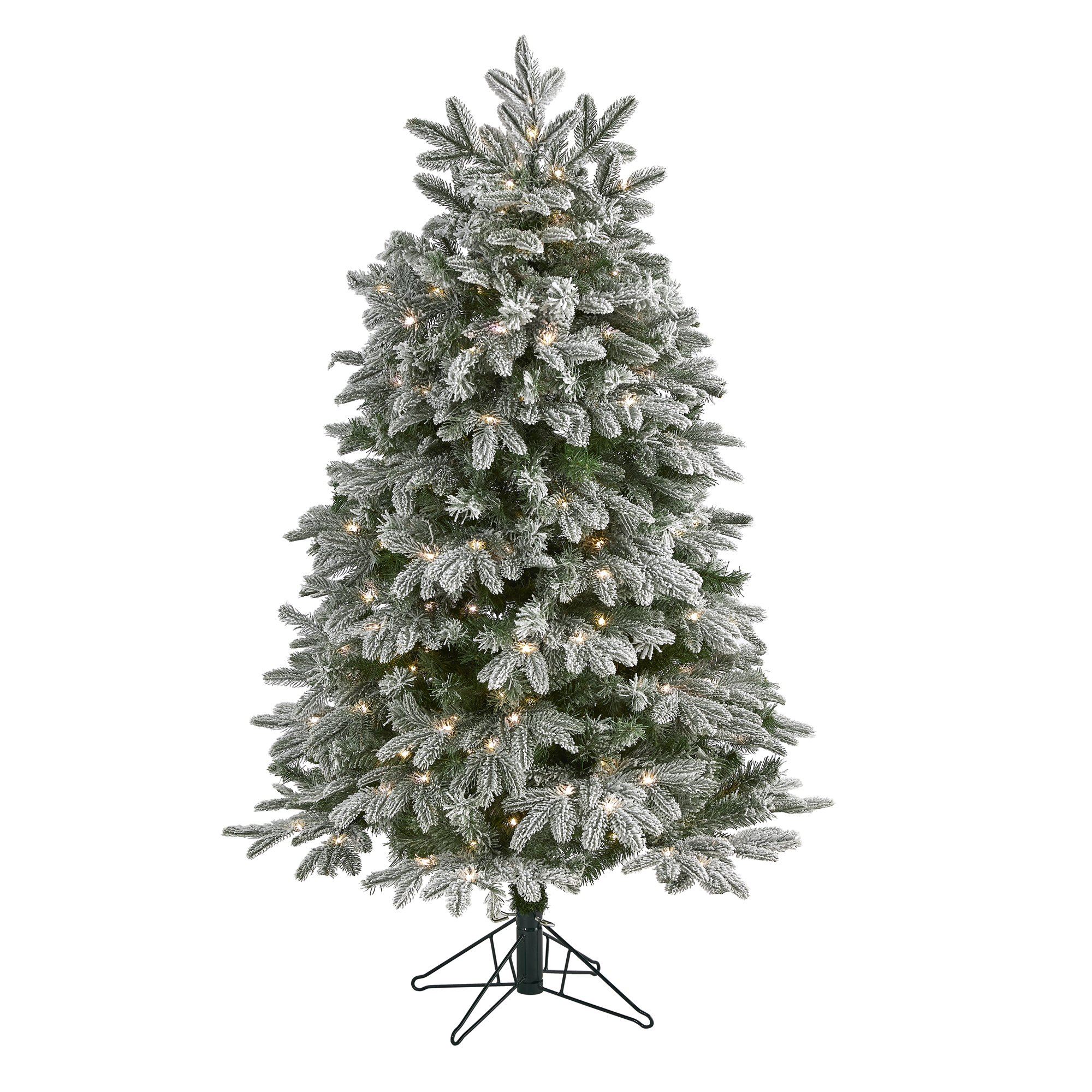 5' Flocked Colorado Mountain Fir Artificial Christmas Tree with