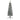 5’ Flocked Pencil Artificial Christmas Tree with 318 Bendable Branches