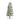 5’ Slim Flocked Montreal Fir Christmas Tree with 150 Warm White LED Lights and 491 Bendable Branches
