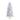 5’ Slim White Artificial Christmas Tree with 491 Bendable Branches
