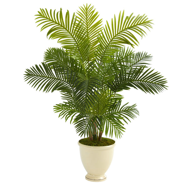 5.5’ Hawaii Palm Artificial Tree in Decorative Urn