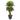 5.5’ Triple Areca Palm Artificial Tree in Slate Finish Planter