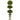 5.5’ Triple Bay Leaf Topiary Artificial Tree in Urn UV Resistant (Indoor/Outdoor)