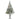 56” Flocked Oregon Pine Artificial Christmas Tree with 100 Clear Lights and 215 Bendable Branches in Decorative Urn