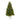 56” Snow Tipped Portland Spruce Artificial Christmas Tree with Frosted Berries and Pinecones with 100 Clear LED Lights in White Metal Planter
