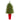 57” Vancouver Fir “Natural Look” Artificial Christmas Tree with 250 Clear LED Lights and 814 Bendable Branches in Red Tower Planter