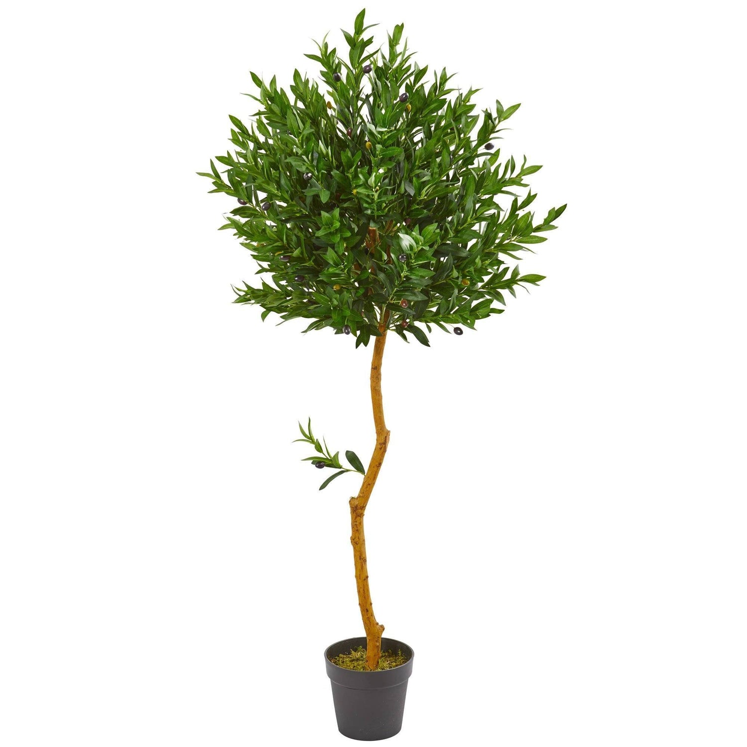 58” Olive Topiary Artificial Tree UV Resistant (Indoor/Outdoor)