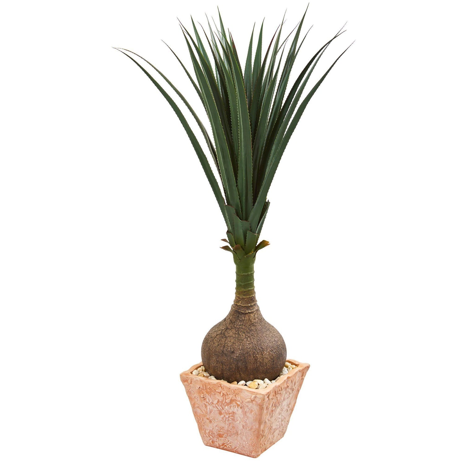 58” Yucca Artificial Plant in Terra Cotta Planter