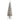 6’ Flocked Pencil Artificial Christmas Tree with 300 Clear Lights and 438 Bendable Branches