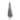 6’ Flocked Pencil Artificial Christmas Tree with 438 Bendable Branches