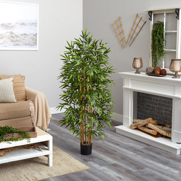 64" Bamboo Silk Tree"