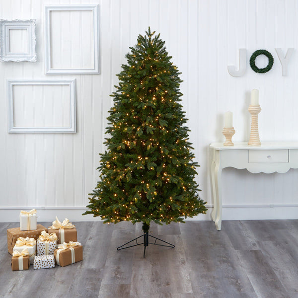 6.5' Oregon Fir Artificial Christmas Tree