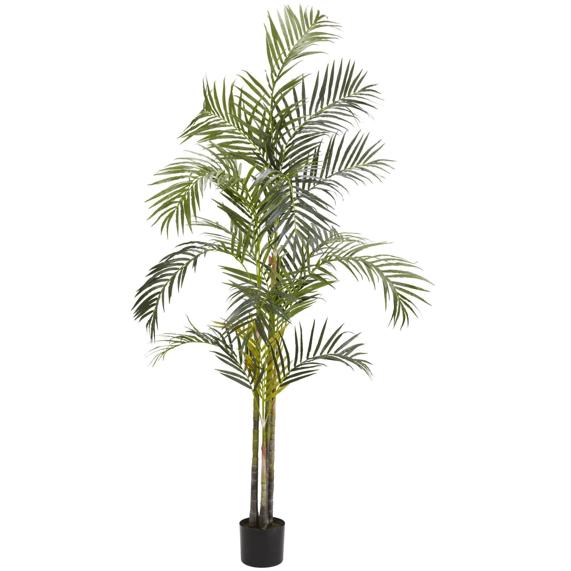 nearly natural silk areca palm tree 7' Areca Palm Silk Tree