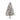 7' Flocked West Virginia Fir Artificial Christmas Tree with 350 Clear LED Lights