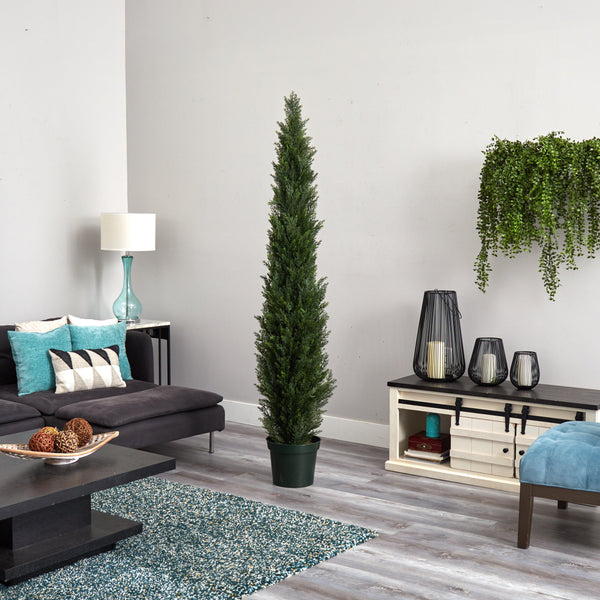 7' Mini Cedar Pine Tree (Indoor/Outdoor)
