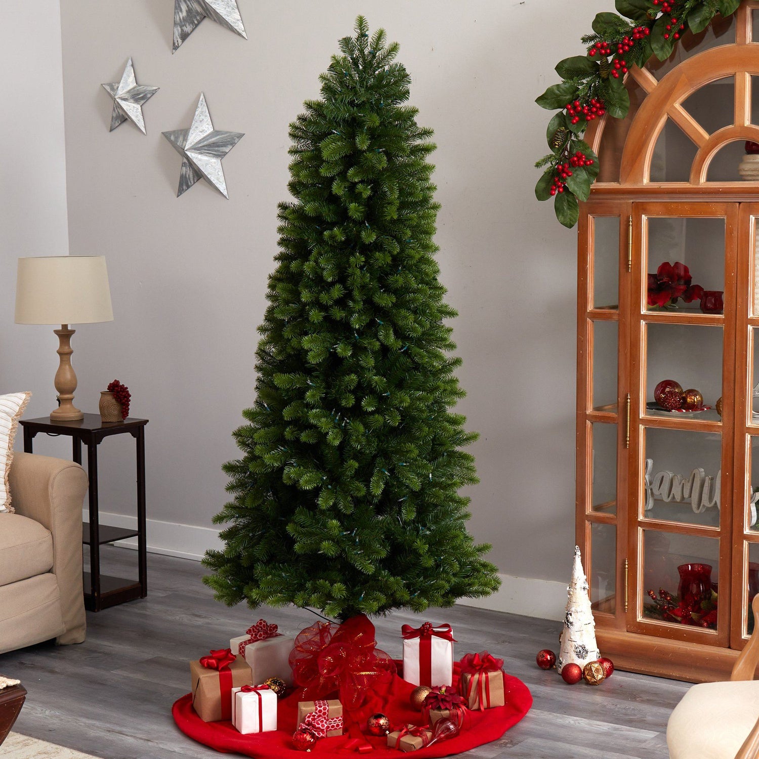 7’ Slim Virginia Spruce Artificial Christmas Tree