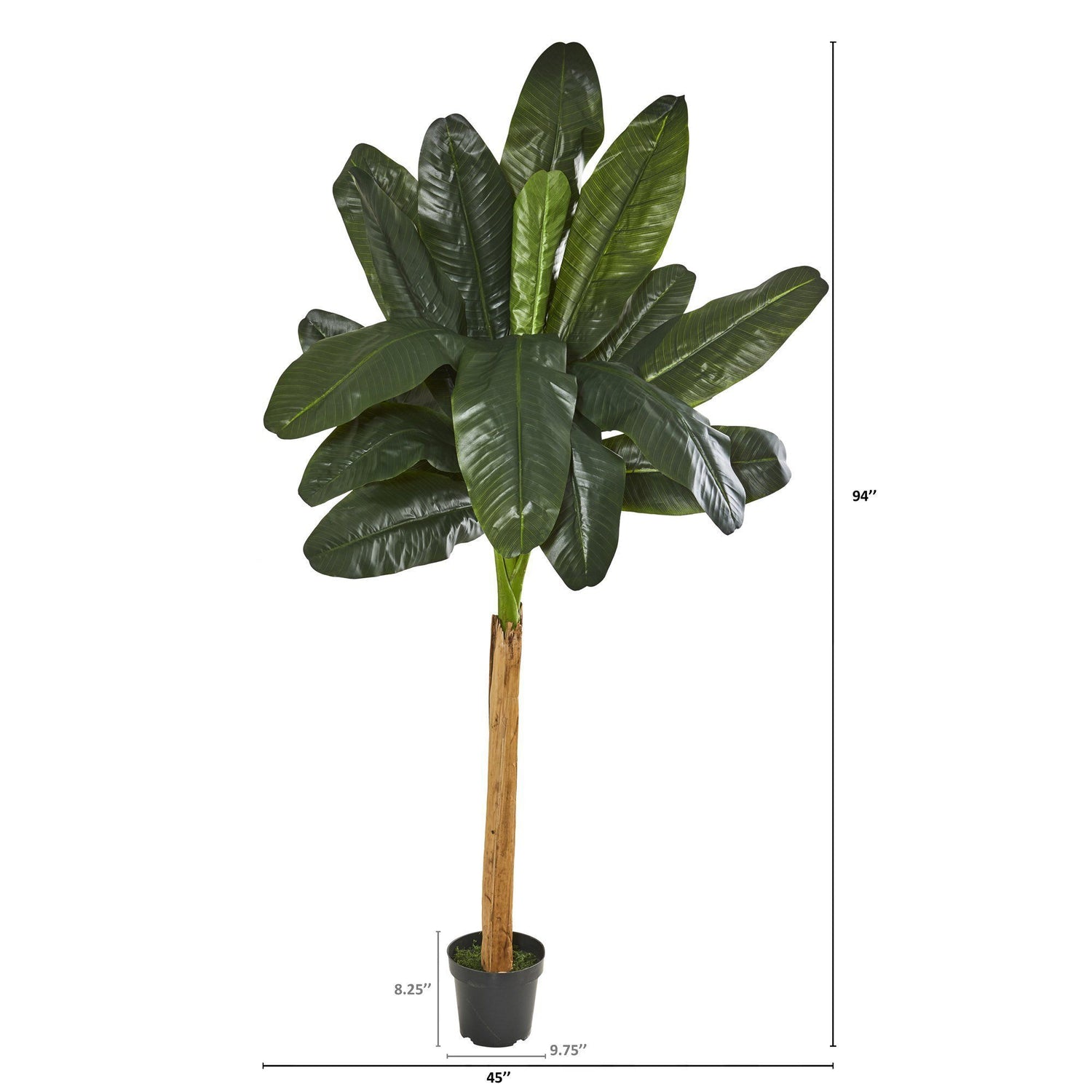 94” Banana Artificial Tree