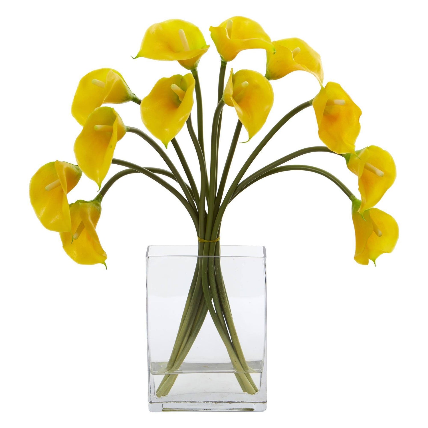 Calla Lily Artificial Arrangement in Vase