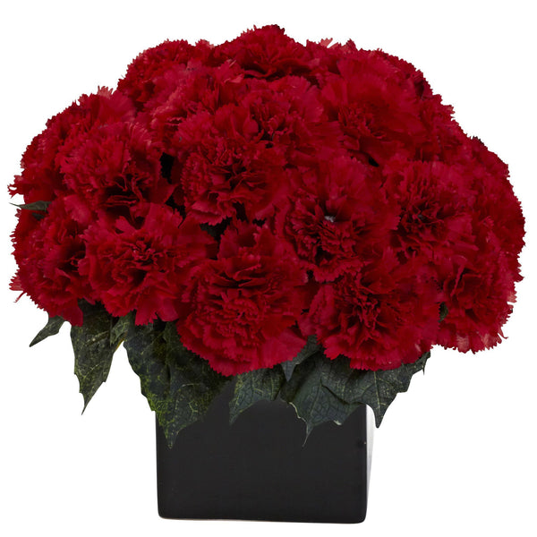 Carnation Arrangement w/Vase