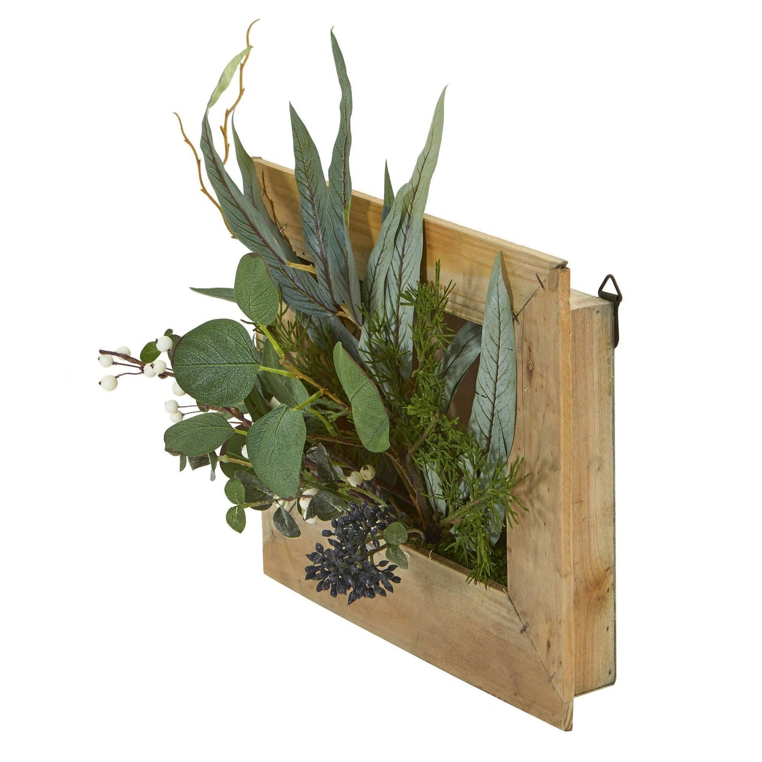 Eucalyptus Artificial Plant in Hanging Frame