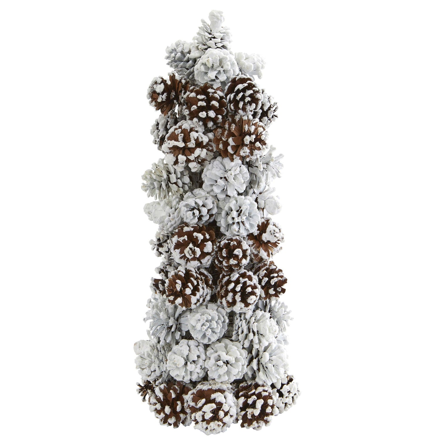 Frosted Pine Cone Tree